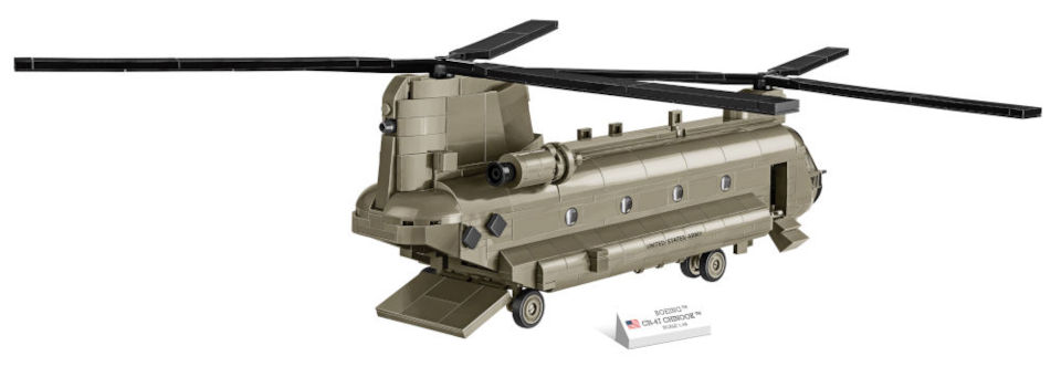 KLOCKI COBI ARMED FORCES 5807 HELIKOPTER CH-47 CHINOOK 815 KL